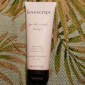 *New*Lovescript Body Wash in Orange Blossom